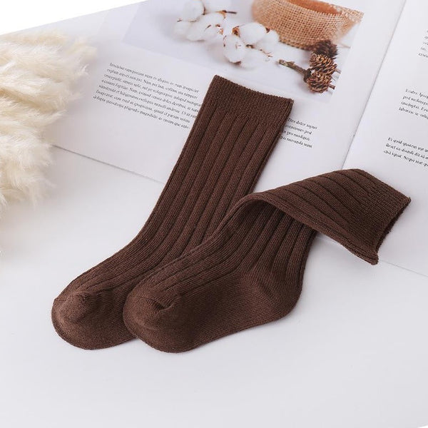 brown-vintage-socks-just-for-littles®️ - Sophia's Style accessories-1